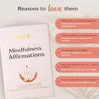 Ariond What If... Mindful Daily Affirmation Cards for Women, Motivational Cards with Display Stand, Encouragement Gifts for Women, Gifts for People with Anxiety