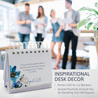 Daily Flip Motivational Calendar with Inspirational Quotes-Inspirational Gifts for Women